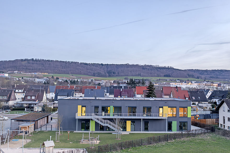 Aussenansicht Kita Abenteuerland Aalen