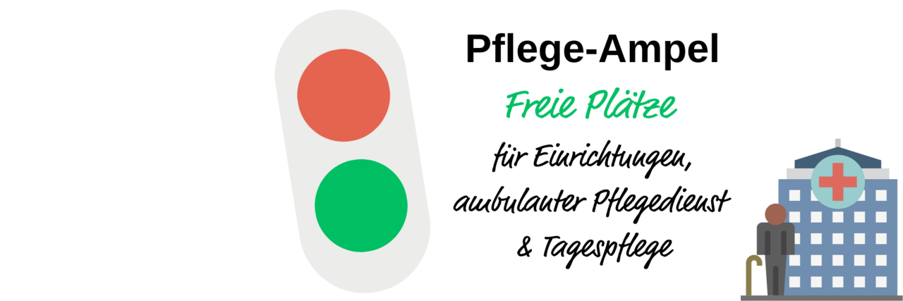 Ampel des DRK Aalen zeigt freie Pflege Plätze im Ostalbkreis an